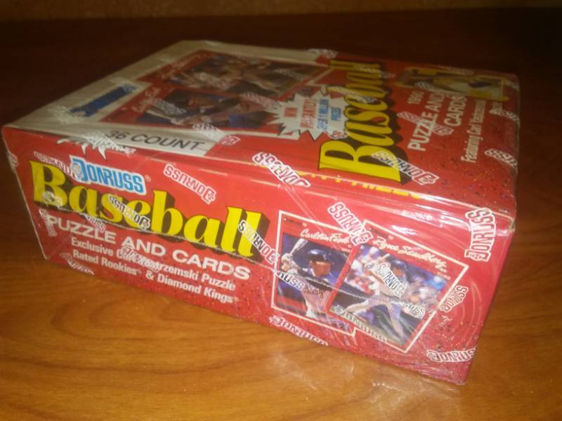 lot 460 image: Donruss 1990 baseball new in unopened box