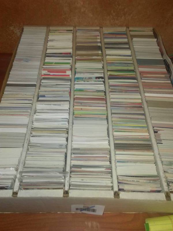 lot 466 image: 5000 cards MLB, NBA, NFL, NHL many stars see pictures for details