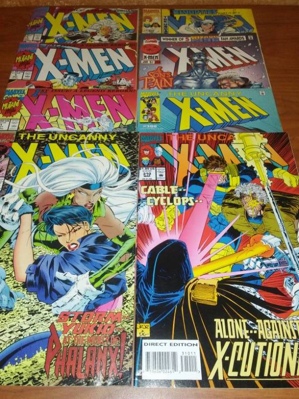 lot 495 image: 8 Marvel X-Men, The Uncanny (5)