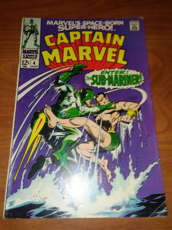 lot 500 image: Captain Marvel Vol. 1 issue 4