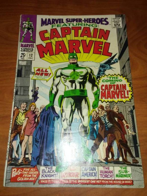 lot 501 image: Captain Marvel Vol. 1 issue 12