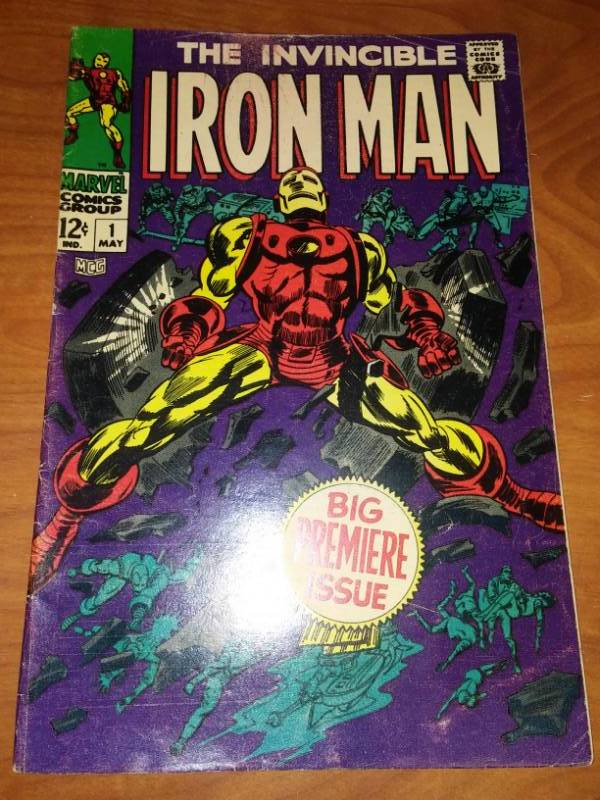 lot 503 image: Marvel Iron Man Vol. 1, issue 1