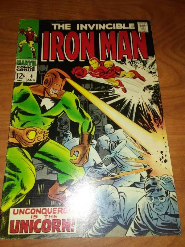 lot 506 image: Marvel Iron Man Vol. 1 Issue 4