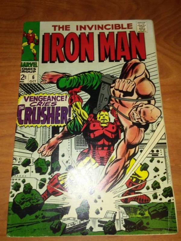 lot 508 image: Marvel Iron Man Vol. 1 Issue 6