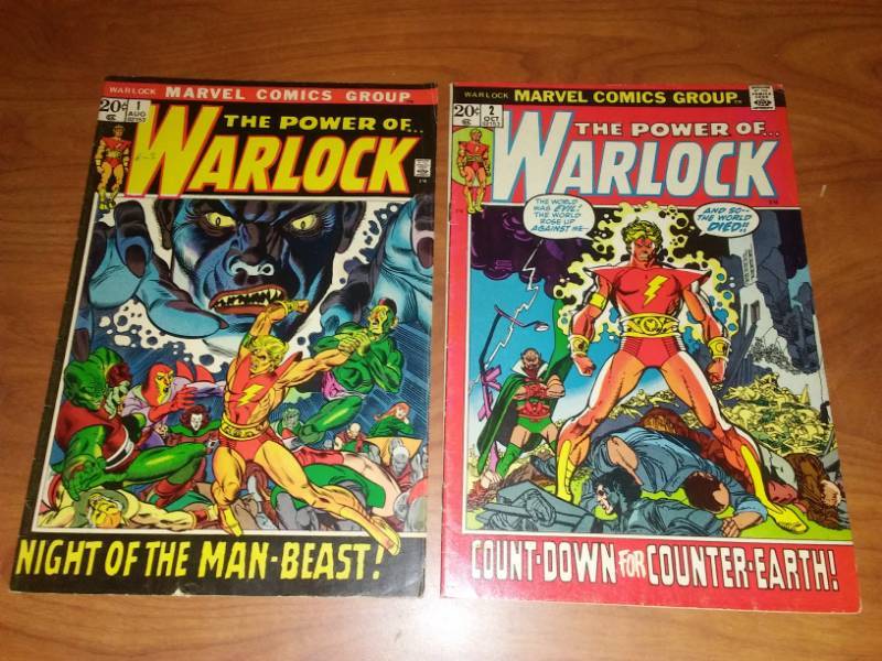 lot 511 image: Marvel Warlock Vol. 1 issues 1 and 2
