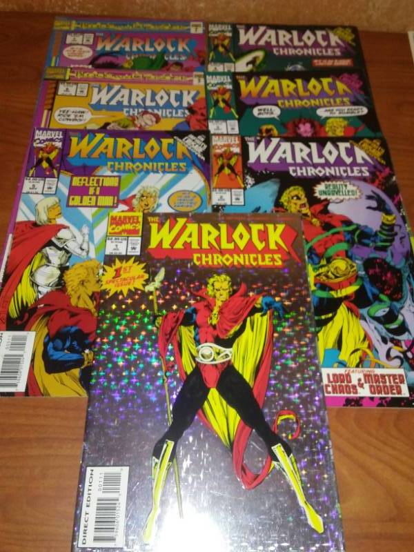 lot 512 image: 7 Warlock Chronicles