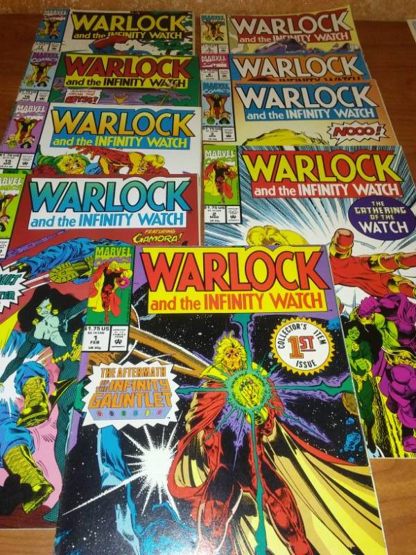 lot 513 image: 9 Warlock and the Infinity Watch
