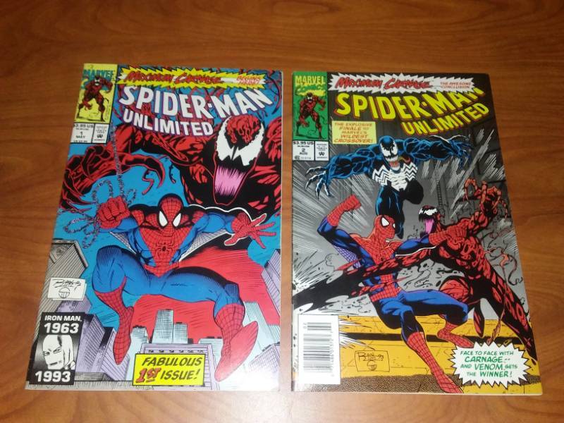 lot 535 image: 2 Spider-Man Unlimited