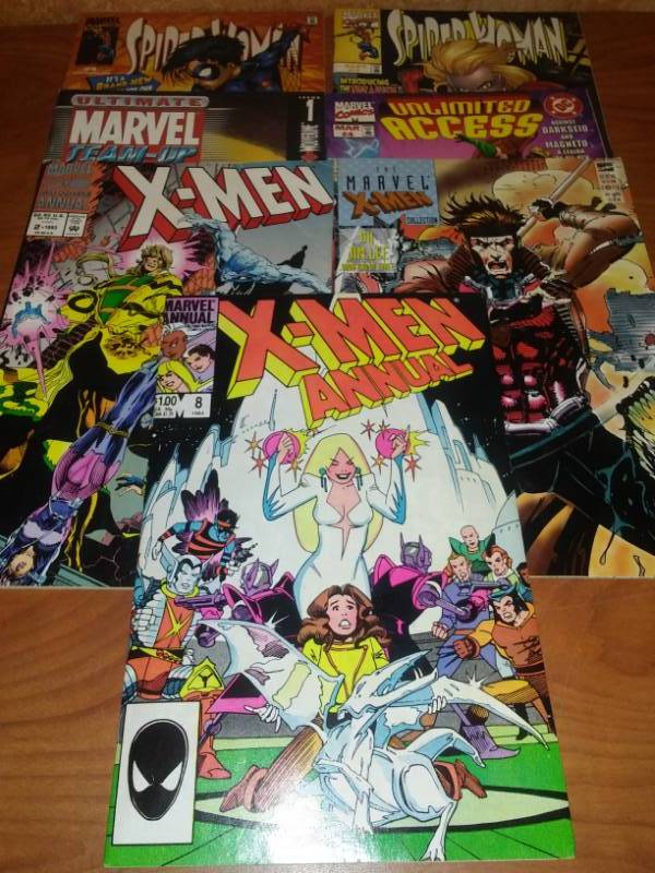 lot 544 image: 7 Super Variety Marvel.