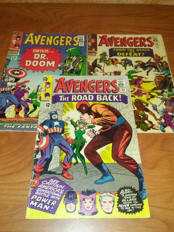 lot 548 image: 3 Marvel The Avengers