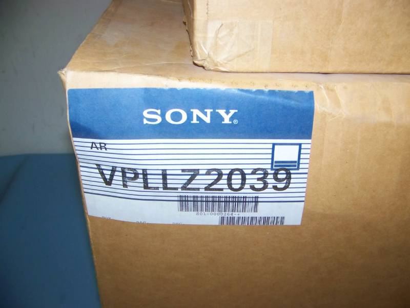 lot 37 image: (3) Sony, Telephoto Zoom, Projector Lenses - NEW in Original Boxes