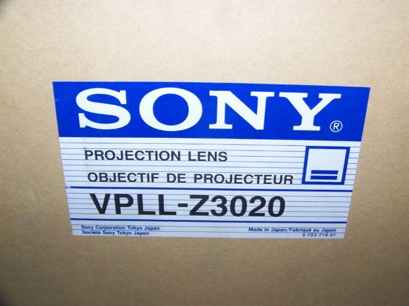 lot 40 image: (6) Sony, Telephoto Zoom, Projector Lenses - NEW in Original Boxes