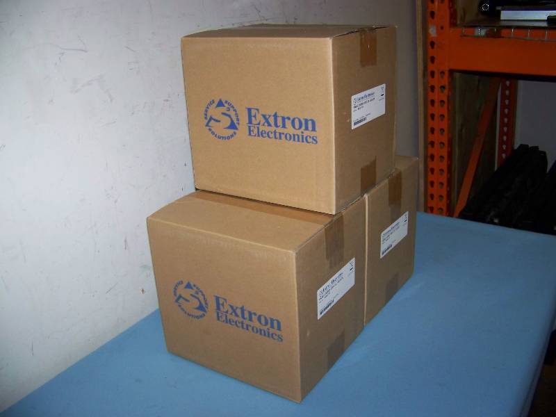 lot 47 image: (3) Extron Electronics, Cable Cubbies - NEW in Original Boxes