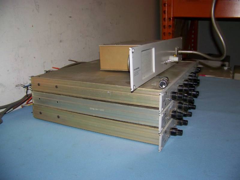 lot 58 image: (3) RTS Systems, IFB System Central Electronics and (1) RTS Systems, TW Intercom System User Station