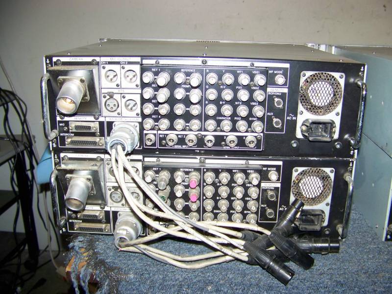 lot 69 image: (2) Sony, Camera Control Units