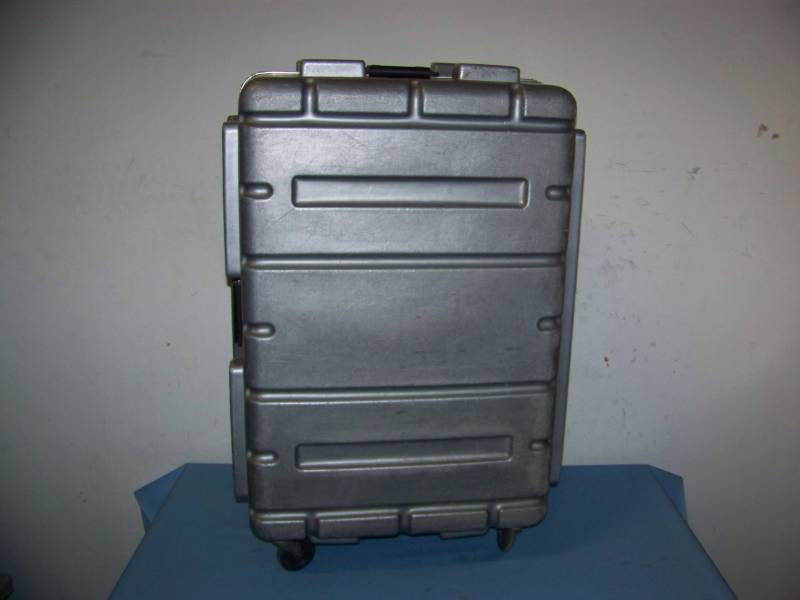 lot 101 image: Hard-Sided, Padded Inside, Equipment  Travel Case on Wheels