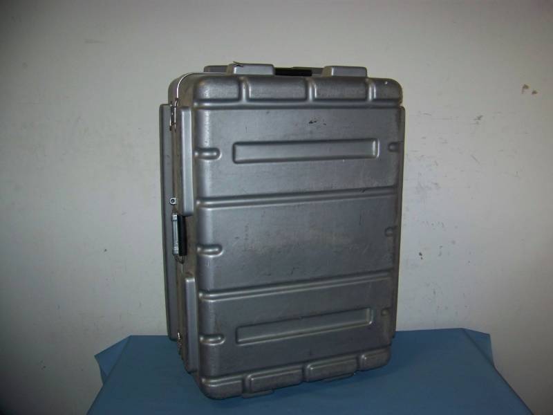 lot 105 image: Hard-Sided, Padded Inside, Equipment  Travel Case
