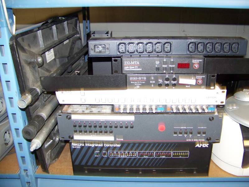 lot 78 image: (8 Wide Shelf - LARGE LOT) Miscellaneous Audio  Video (AV) Items and more