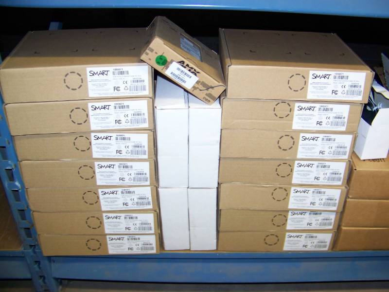 lot 80 image: (8 Wide Shelf - LARGE LOT) Miscellaneous Audio  Video (AV) Items and more