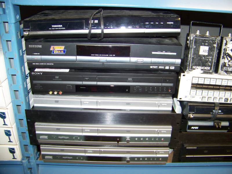 lot 82 image: (8 Wide Shelf - LARGE LOT) Miscellaneous Audio  Video (AV) Items and more
