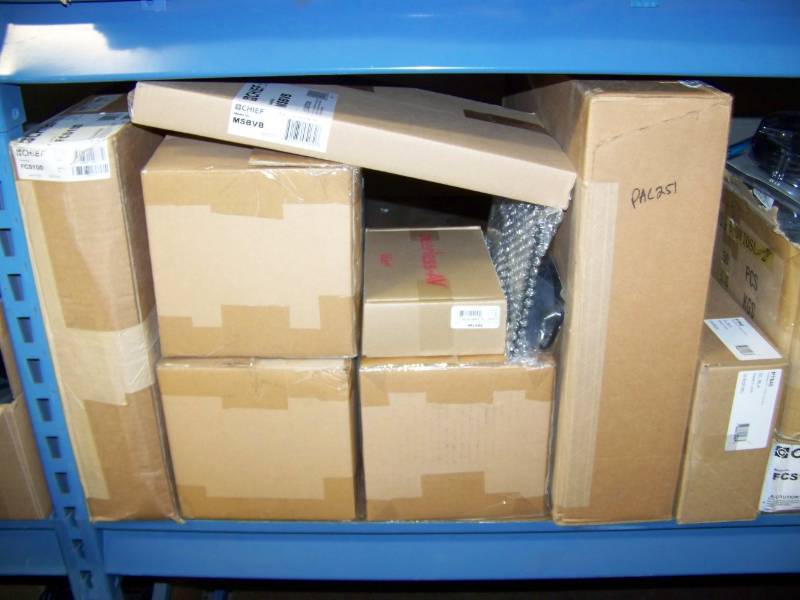 lot 85 image: (8 Wide Shelf - LARGE LOT) Miscellaneous Audio  Video (AV) Items and more