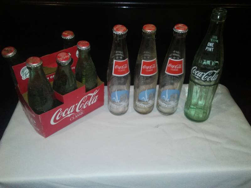 lot 13 image: Collectible Coke bottles (9)
