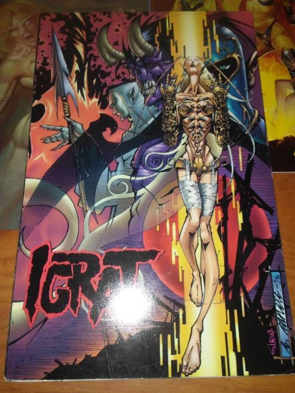 lot 77 image: Southern comics the IGRAT, Trinity Angels and more