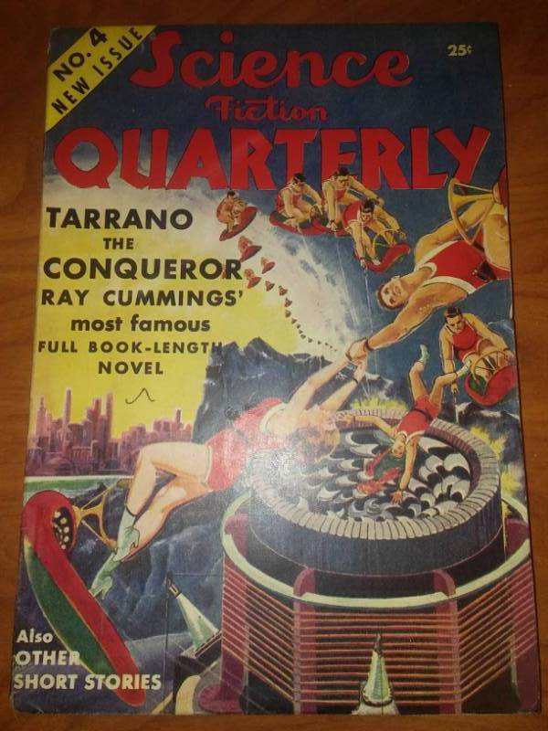 lot 119 image: 3 science Fiction Quarterlys,