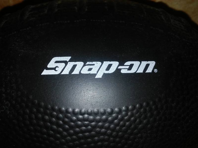 lot 143 image: 2 Snap-On foam footballs