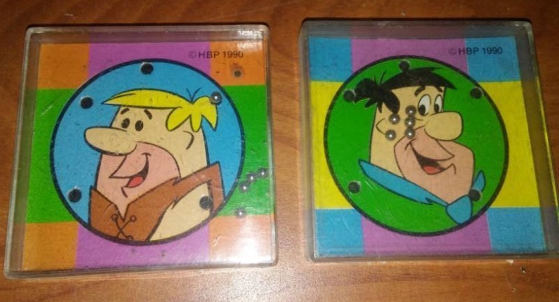 lot 149 image: Games, Flintstones, Fred, Barney, marble games, View Master