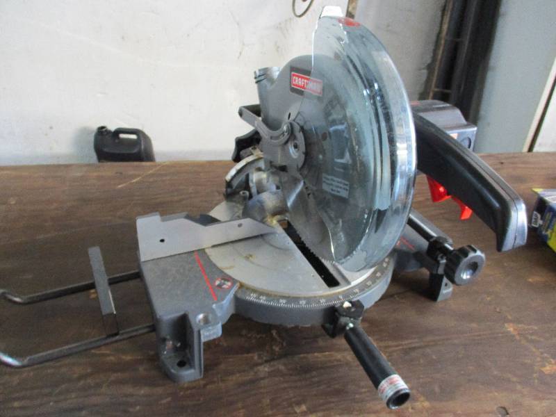 lot 9 image: Craftsman Miter Saw