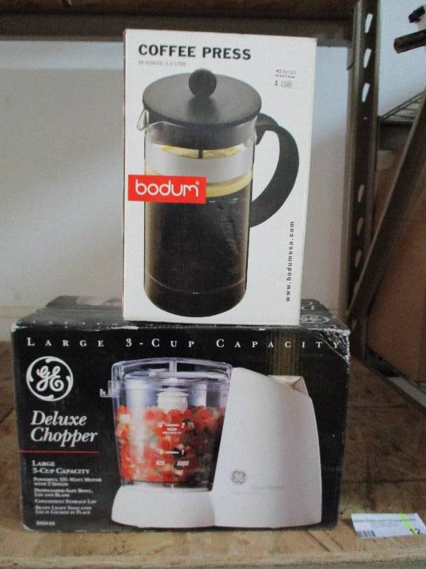 lot 12 image: Chopper and Coffee Press