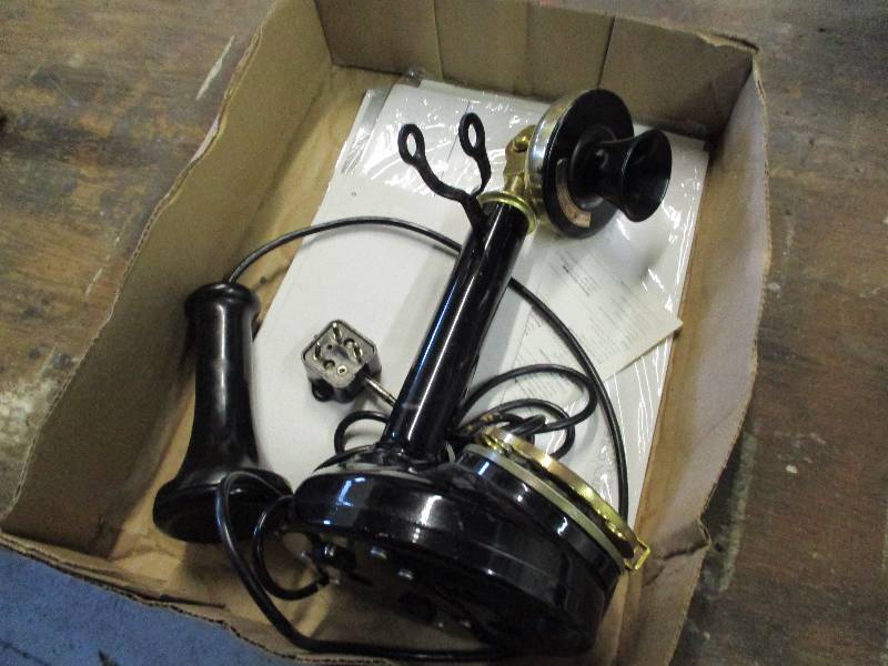 lot 92 image: Antique Phone