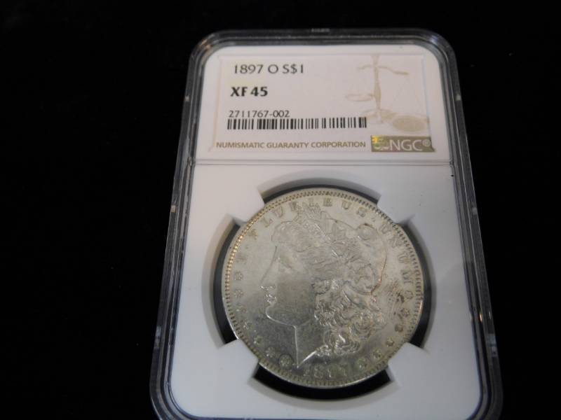 Morgan Dollar Coin - 1897