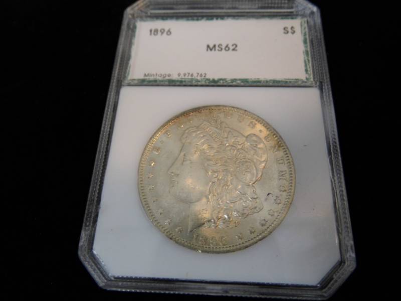 Morgan Dollar Coin - 1896