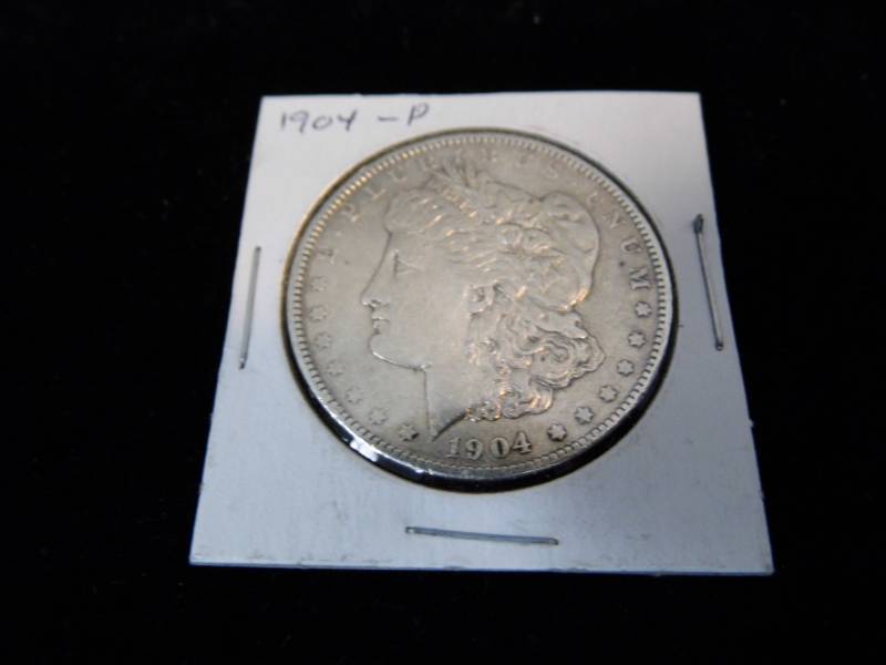 Morgan Dollar Coin - 1904 P