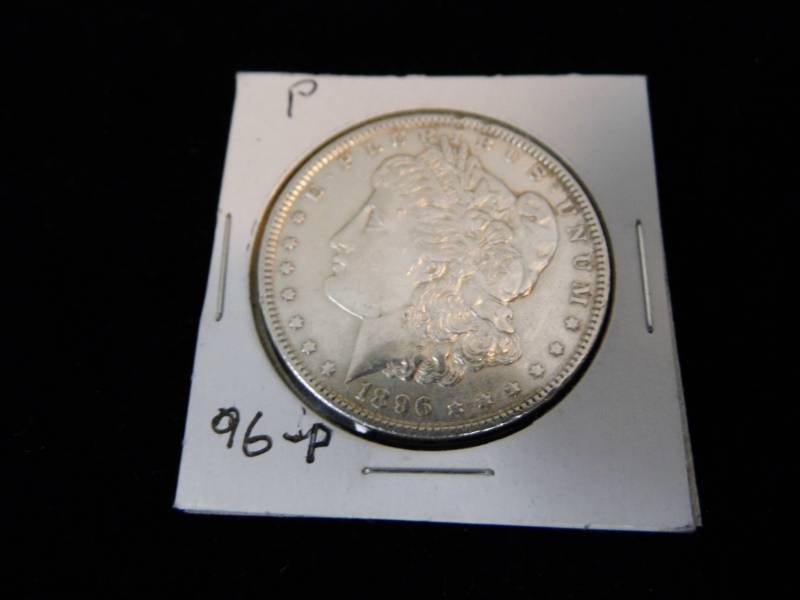 Morgan Dollar Coin - 1896P