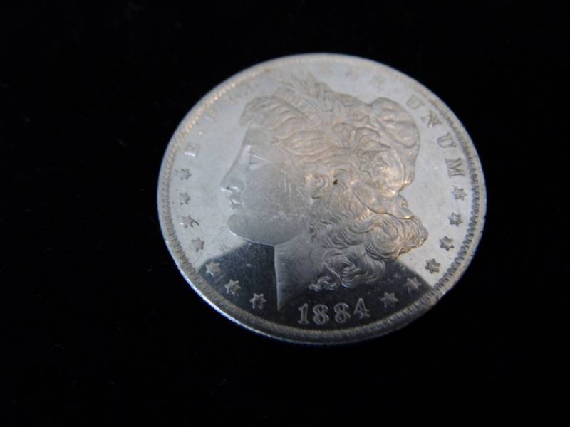 Morgan Dollar Coin - 1884