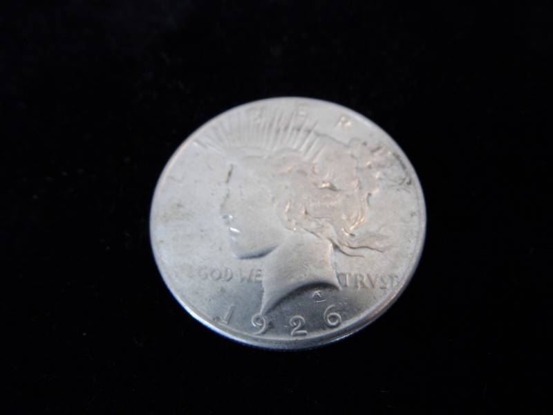 Peace Dollar Coin  -1926