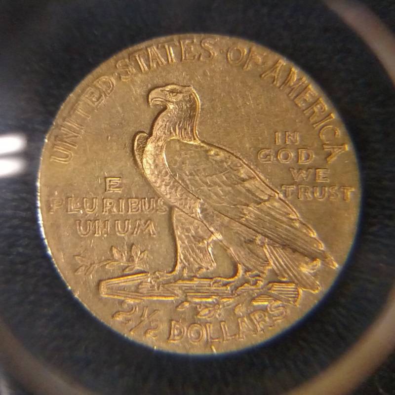 1908 Two and One Half Dollars Gold ...