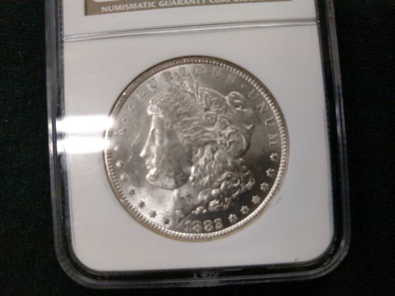 1882 CC MS61 NCG Morgan Silver Doll...