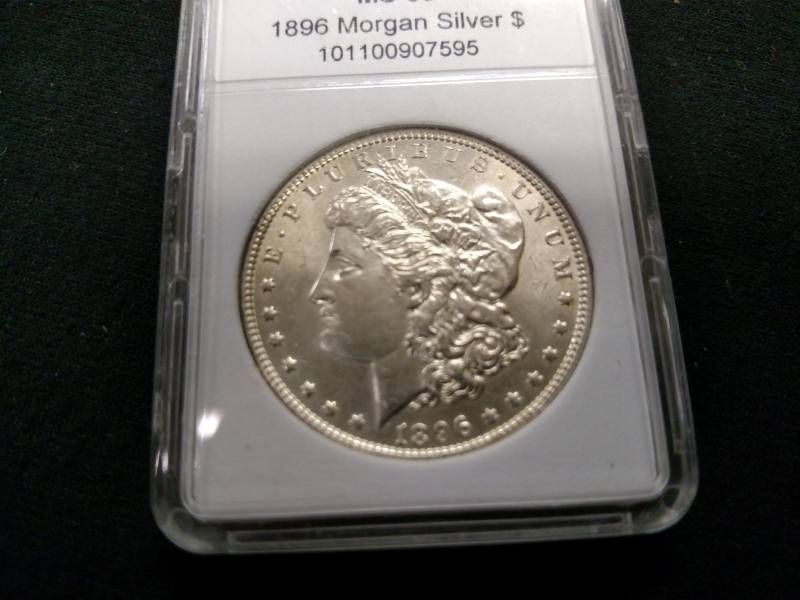 1896 MS66 Morgan Silver Dollar...