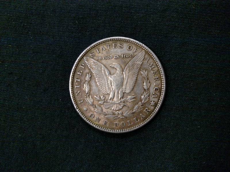 1897 Morgan Silver Dollar, Some Ton...