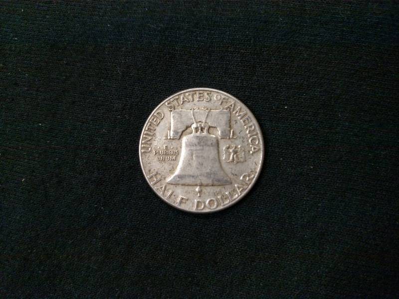 1951 Franklin Silver Half Dollar...