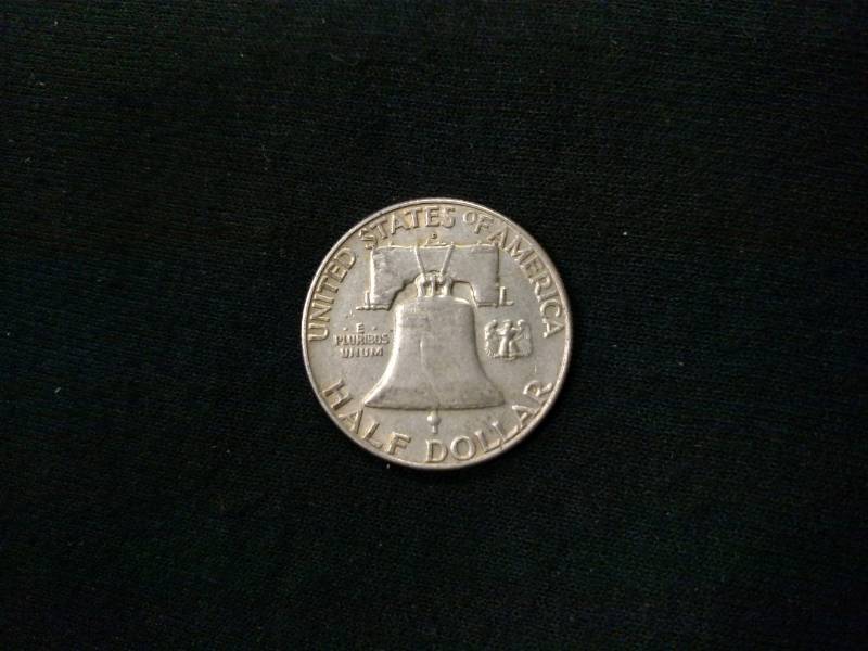 1963 D Franklin Silver Half Dollar...