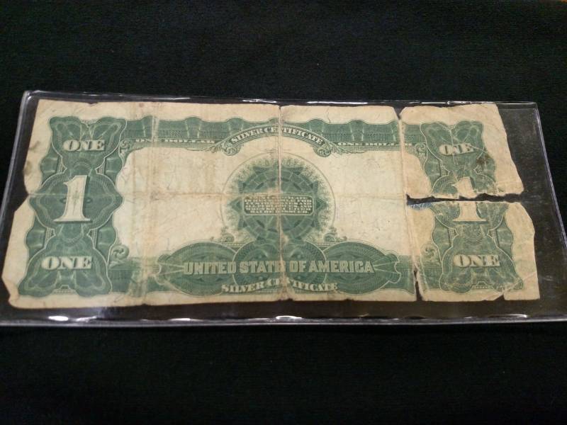 1899 Large Size Black Eagle One Dol...