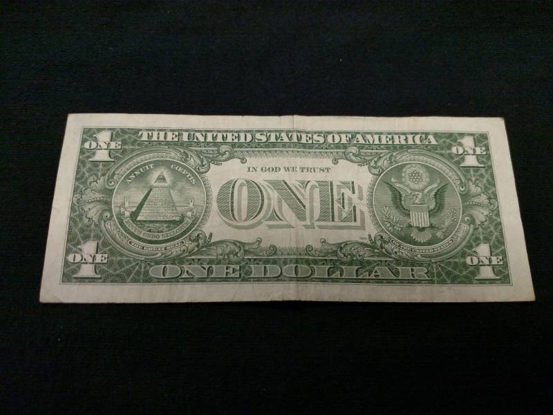 1957 A One Dollar Silver Certificat...