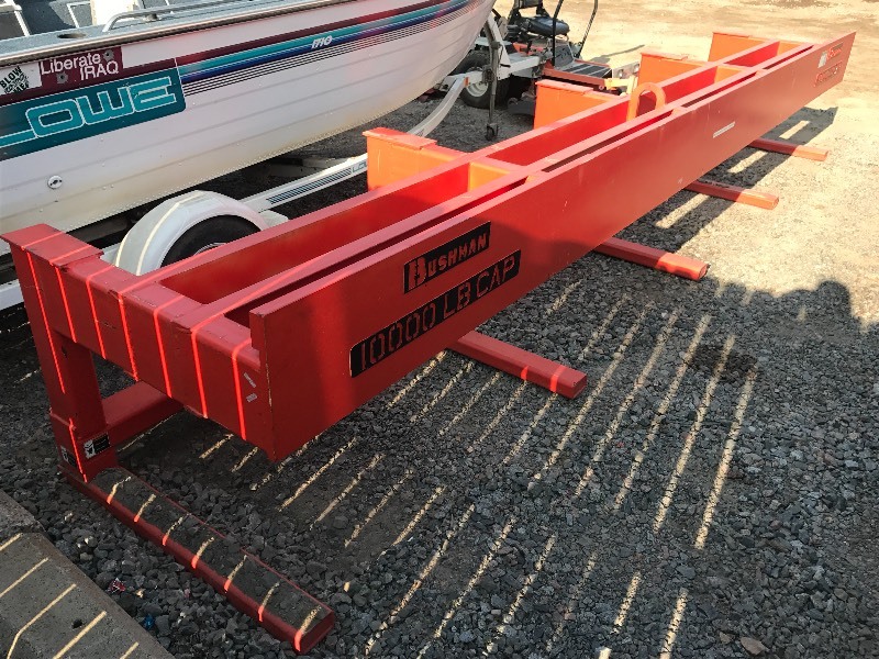 lot 2 image: Industrial 5-Ton Crane Rack