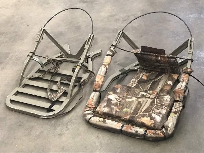 lot 68 image: Aluminum-Framed Climber Tree Stand,...