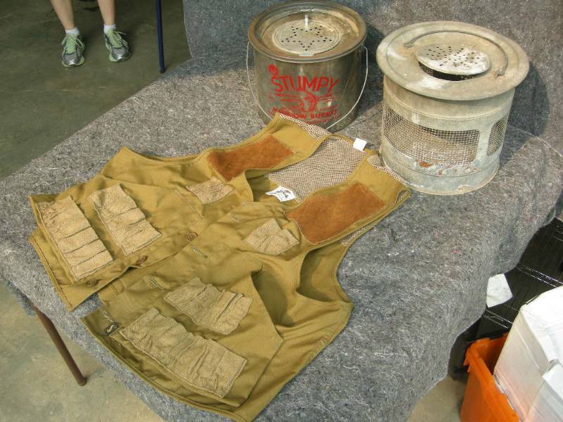 lot 43 image: Vintage Minnow Buckets - Vest